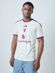 adidas Beige Manchester United 26/27 Third Jersey - Image 1 of 5