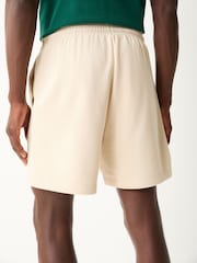 adidas Brown Seasonal Essentials Collegiate Fleece Shorts - Image 3 of 5