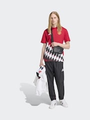 adidas Red Manchester United Stadium Graphic T-Shirt - Image 3 of 6