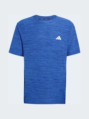 adidas Blue Workout Essentials Flex T-Shirt - Image 5 of 5