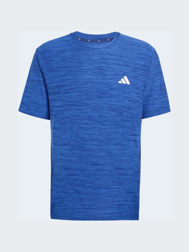adidas Blue Workout Essentials Flex T-Shirt - Image 5 of 5 adidas Blue Workout Essentials Flex T-Shirt - Image 5 of 5