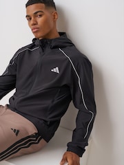 adidas Black Tech Apparel Slim Jacket - Image 4 of 6