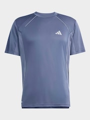 adidas Blue Tech Apparel T-Shirt - Image 5 of 5