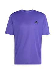 Fialová - Tričko adidas Workout Essentials Base - Obrázek 1 z 1