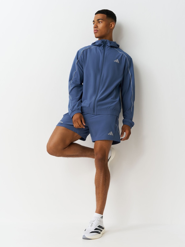 adidas Blue Tech Apparel Slim Jacket - Image 2 of 5