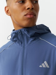 adidas Blue Tech Apparel Slim Jacket - Image 4 of 5