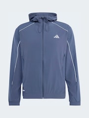 adidas Blue Tech Apparel Slim Jacket - Image 5 of 5
