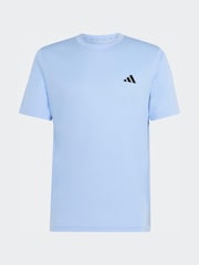 adidas Sky Blue Workout Essentials Base T-Shirt - Image 1 of 1