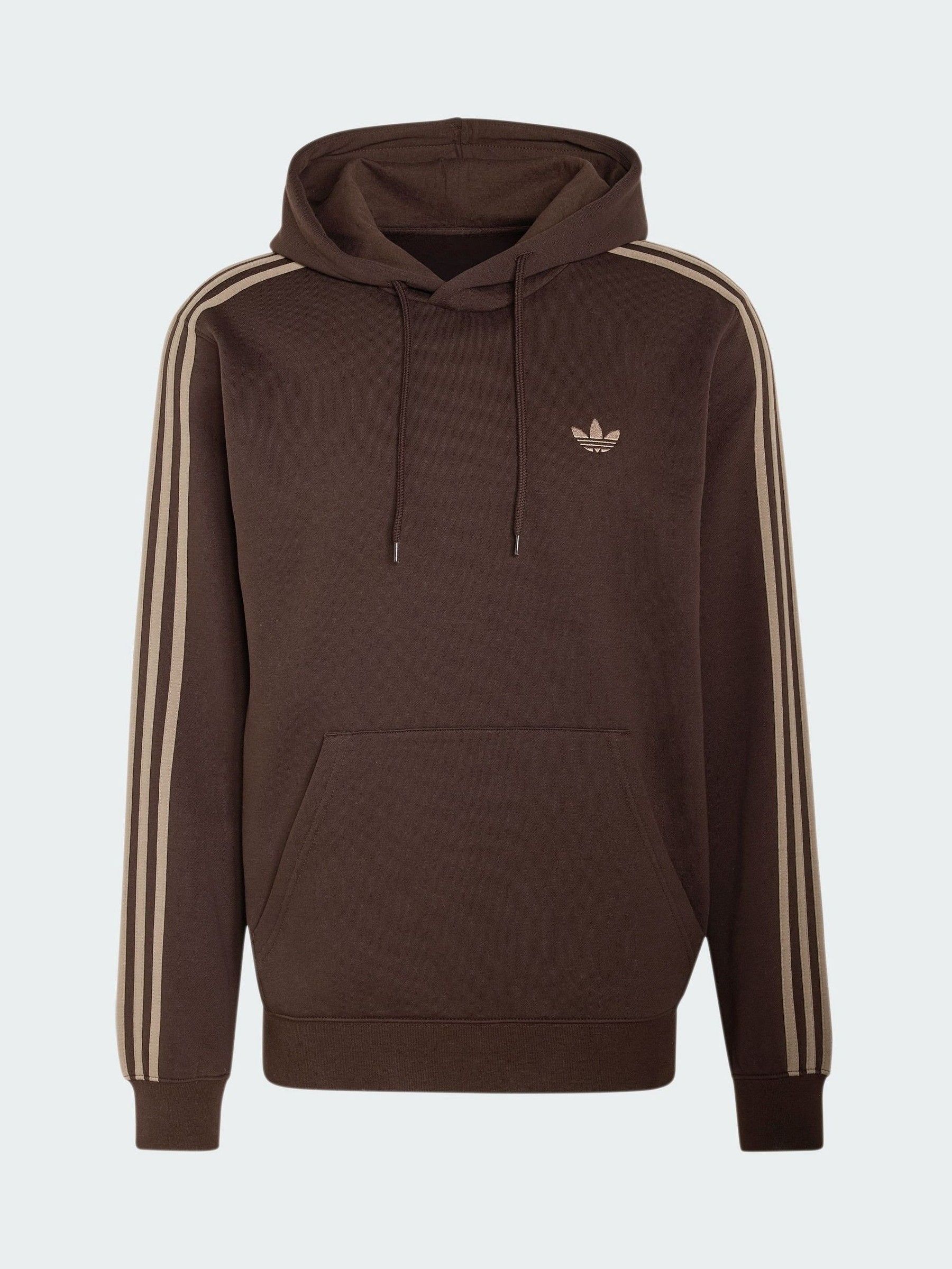 Buy adidas Originals Brown 3-Stripes Hoodie from Next USA