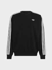 adidas originals Black Crew Neck Sweat Top - Image 1 of 1