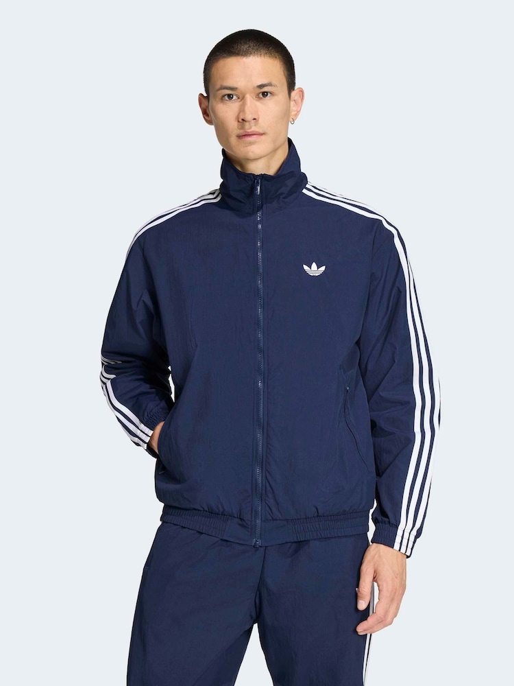 adidas Originals Blue Firebird Woven Track Jacket - Image 1 of 6