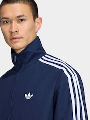 adidas Originals Blue Firebird Woven Track Jacket - Image 4 of 6
