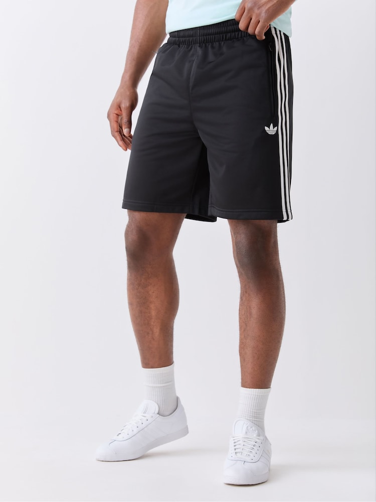 Negro - Pantalones cortos Firebird de adidas Originals - Imagen 1 de 5