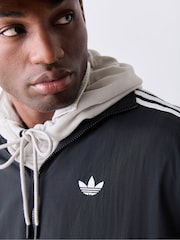 adidas Originals Black Firebird Woven Track Jacket - Image 4 of 6