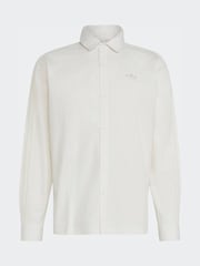 adidas Originals White 3 Stripes Button Up Shirt - Image 1 of 1