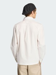 Белый - Рубашка на пуговицах в полоску adidas Originals 3 - Изображение 2 5