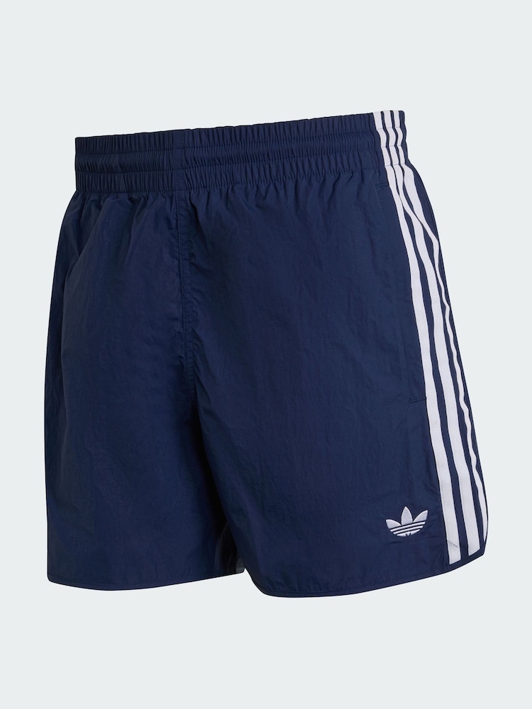 adidas Blue Sprinter Shorts - Image 5 of 5 adidas Blue Sprinter Shorts - Image 5 of 5