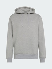 adidas Originals Grey Trefoil Essentials Hoodie - Image 5 of 5