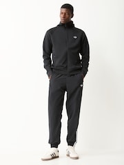 Чорний - adidas Originals Trefoil Essentials Spacer Fullzip Hoodie - Image 2 of 5