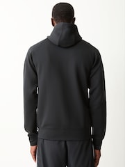 Чорний - adidas Originals Trefoil Essentials Spacer Fullzip Hoodie - Image 3 of 5