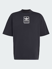 adidas Originals Black Elevtaed Gfx T-Shirt - Image 5 of 6