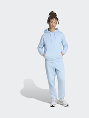 adidas Originals Light Blue Trefoil Essentials Hoodie - Image 3 of 6