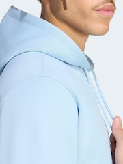 adidas Originals Light Blue Trefoil Essentials Hoodie - Image 5 of 6