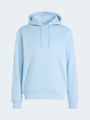 adidas Originals Light Blue Trefoil Essentials Hoodie - Image 6 of 6