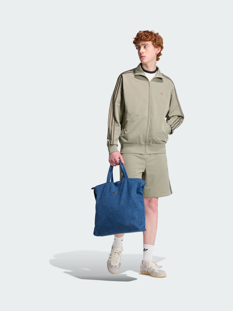 adidas Originals Green Firebird Shorts - Image 1 of 5