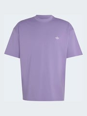 adidas Originals Lilac Trefoil Essentials Loose T-Shirt - Image 1 of 1