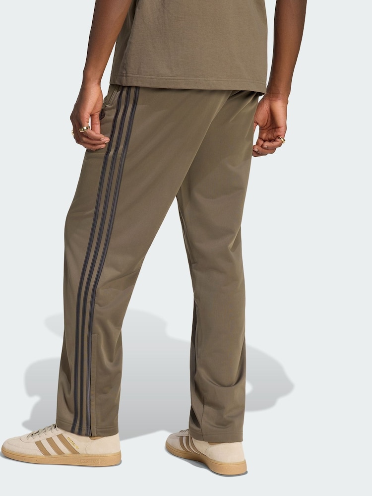 adidas Originals Khaki Firebird Track Pants - Image 2 of 5 adidas Originals Khaki Firebird Track Pants - Image 2 of 5