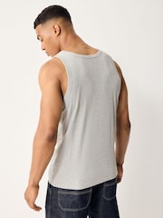 adidas Originals Grey Essentials Tank Top - Image 3 of 5