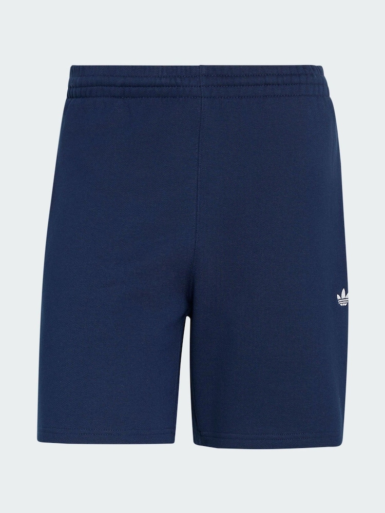 adidas Originals Blue Essentials Shorts - Image 5 of 5 adidas Originals Blue Essentials Shorts - Image 5 of 5