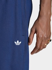 adidas Originals Blue Trefoil Essentials Open Hem Joggers - Image 4 of 6