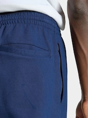 adidas Originals Blue Trefoil Essentials Open Hem Joggers - Image 5 of 6