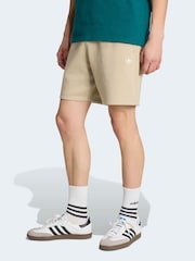 adidas Originals Brown Essentials Shorts - Image 1 of 6