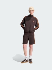 adidas Originals Brown Firebird Shorts - Image 1 of 5