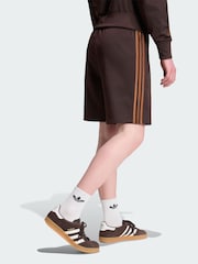 adidas Originals Brown Firebird Shorts - Image 2 of 5