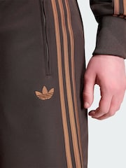 adidas Originals Brown Firebird Shorts - Image 3 of 5