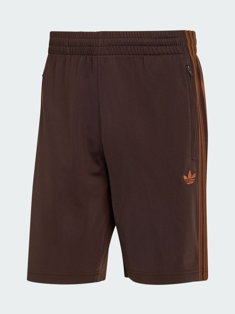 adidas Originals Brown Firebird Shorts - Image 5 of 5