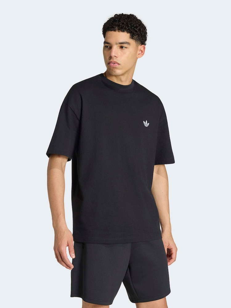 adidas Originals Black Essentials T-Shirt - Image 1 of 7