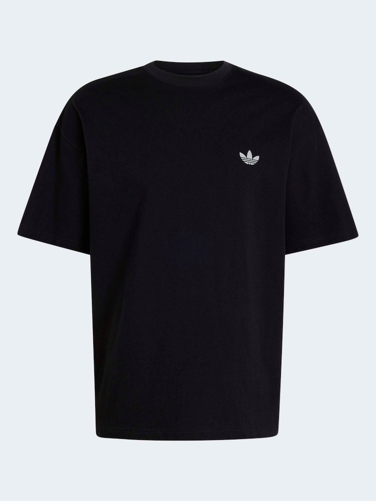 adidas Originals Black Essentials T-Shirt - Image 7 of 7