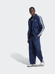 כחול  - adidas Originals 3 Stripes Coaches Jacket - תמונה 3 מתוך 6