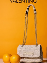 Valentino Bags Cream Ocarina Summer Flap Bag - Image 2 of 2