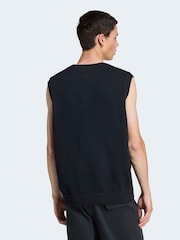 adidas Originals Black Premium Essentials Knit Vest - Image 2 of 6