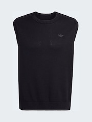 adidas Originals Black Premium Essentials Knit Vest - Image 6 of 6