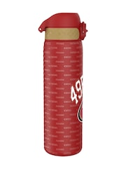 Ion8 Red NFL 49ers Steel Water Bottle 600ml - Image 3 of 6