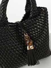 Luella Grey Suky Medium Woven Cross-Body Bag - Image 7 of 7