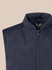 Castore Navy Hybrid Gilet - Image 3 of 4