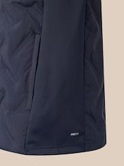 Castore Navy Hybrid Gilet - Image 4 of 4
